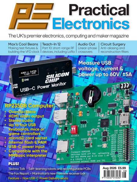 Everyday Practical Electronics №8 August август 2026