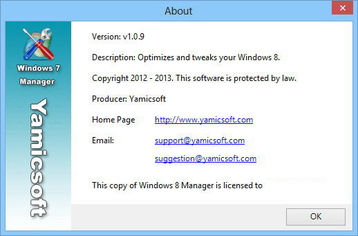 Windows 8 Manager