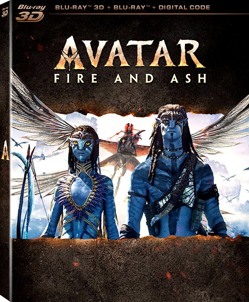 Avatar: Fire and Ash (2025) Blu-Ray 4K 3D