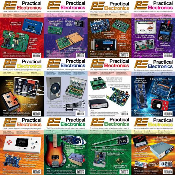 Practical Electronics №1-12 январь-декабрь 2025 full year issues 2025 Архив 2025 Подшивка 2025