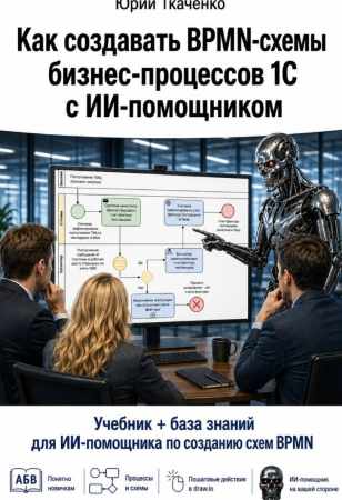 Как создавать BPMN-схемы бизнес-процессов 1С с ИИ-помощником