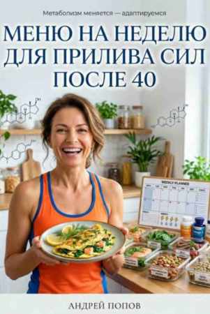 Меню на неделю для прилива сил после 40
