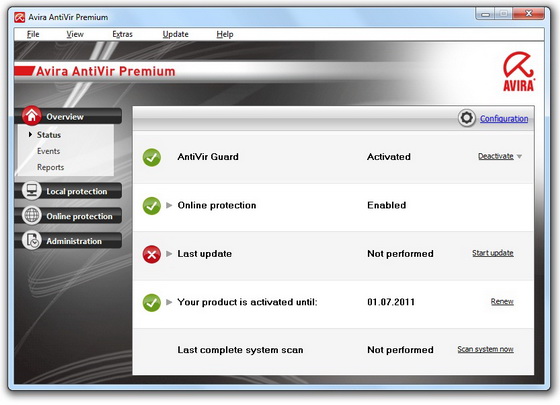 Avira AntiVir