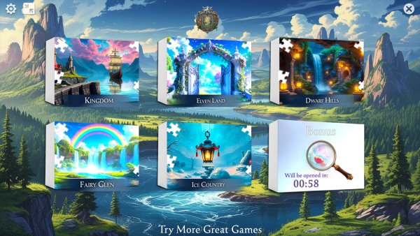 Just Puzzles 14: Fantasy Countries
